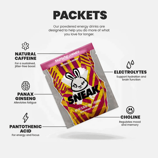 CUSTOM SACHET PACK 10 sachets - Energy, Hydrate and Shake available to mix and match.