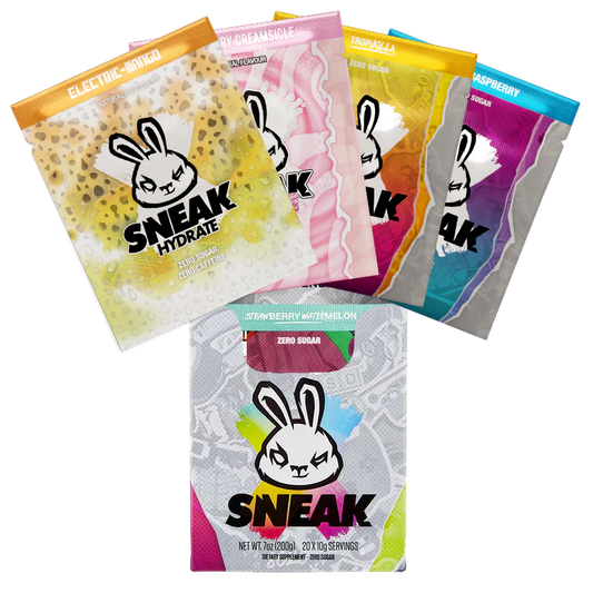 CUSTOM SACHET PACK 10 sachets - Energy, Hydrate and Shake available to mix and match.