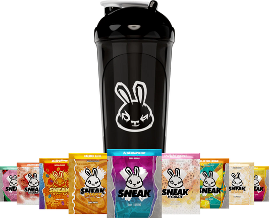 FUEL YOUR DAY WITH SNEAK STARTER PACK